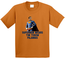 Tim Tebow Football Pajamas Quote Toddler Youth Kids T Shirt
