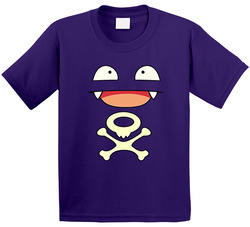 Koffing Face Pokemon Toddler Youth Kids T Shirt