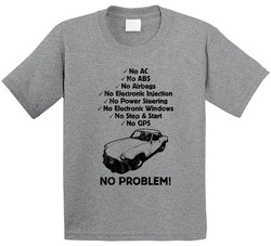 1979 Triumph Spitfire No Problem Vintage Car Toddler Youth Kids T Shirt