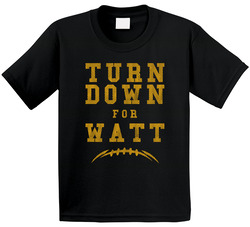 Turn Down For Watt Tj Fan Funny Toddler Youth Kids T Shirt