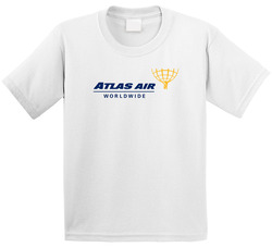 Atlas Air Worldwide Holdings Nasdaq Company Logo Employee Fan Toddler Youth Kids T Shirt