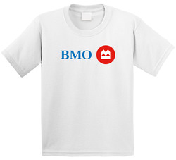 Bank Of Montreal Bmo Nasdaq Company Logo Employee Fan Toddler Youth Kids T Shirt