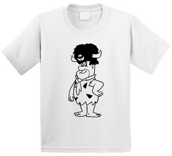 Fred Flintstone Grand Puba Cartoon Classic Toddler Youth Kids T Shirt