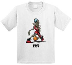 Michael Jordan The Flu Game The Illest Chicago Basketball Fan Toddler Youth Kids T Shirt
