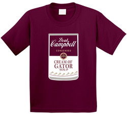 Doak Campbell Condensed Cream Of Gator Soup Florida University Sports Fan Toddler Youth Kids T Shirt