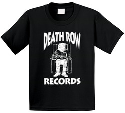 Death Row Records Popular Record Label Music Fan Toddler Youth Kids T Shirt
