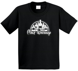 Malt Whiskey Funny Disney Parody Drinking Toddler Youth Kids T Shirt