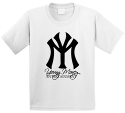 Young Money Entertainment Hip Hop Record Label Music Lovers Toddler Youth Kids T Shirt