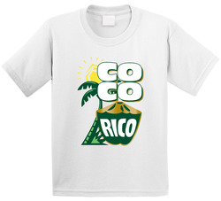Coco Rico Coconut Flavored Soda Favorite Drink Toddler Youth Kids T Shirt
