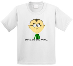 Mackey South Park Drugs Are Bad Mkay Toddler Youth Kids T Shirt