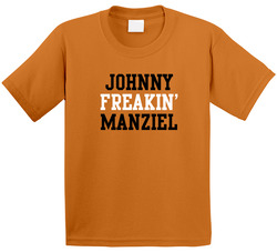 Johnny Freakin' Manziel Cleveland Football Player Cool Fan Toddler Youth Kids T Shirt