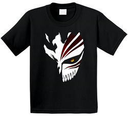 Bleach Anime Ichigo Hollow Mask Toddler Youth Kids T Shirt