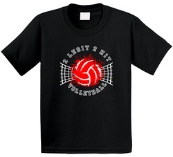 2 Legit 2 Hit Volleyball Team Funny Team Name Sports Fan Toddler Youth Kids T Shirt