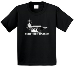 90000 Tons Of Diplomacy Political American Toddler Youth Kids T Shirt