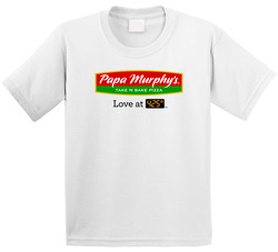 Papa Murphy's Take N Bake Pizza Favourite Food Toddler Youth Kids T Shirt