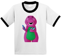 Barney Dinosaur Children's Tv Show Toddler Youth Kids T Shirt