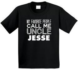 My Favourite People Call Me Uncle Jesse Cool Relative Toddler Youth Kids T Shirt