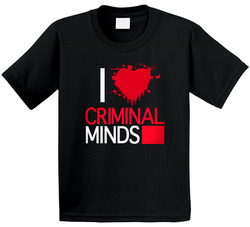 I Love Heart Criminal Minds Toddler Youth Kids T Shirt