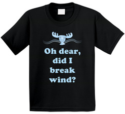 Did I Break Wind National Lampoons Christmas Vacation Moose  Quotes Toddler Youth Kids T Shirt