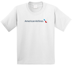 American Airlines Nasdaq Company Logo Employee Fan Toddler Youth Kids T Shirt