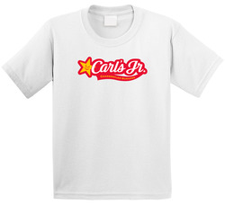 Carls Jr Fast Food Logo Toddler Youth Kids T Shirt