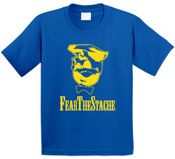 The Swedish Chef Fear The Stache Toddler Youth Kids T Shirt