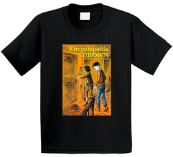 Encyclopedia Brown Classic Children's Storybook Cover Toddler Youth Kids T Shirt