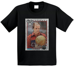 Roy Munson Vintage Retro Sports Trading Card Distressed Look Toddler Youth Kids T Shirt