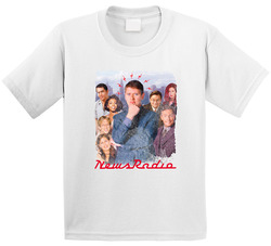News Radio Retro Tv Show Toddler Youth Kids T Shirt