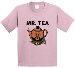 Mr Tea Toddler Youth Kids T Shirt