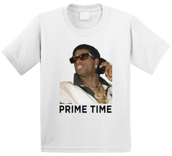 Deion Sanders Prime Time Football Fan Toddler Youth Kids T Shirt