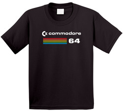 Commodore 64 Retro Computer Toddler Youth Kids T Shirt