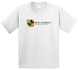 Penn National Gaming Inc Nasdaq Company Logo Employee Fan Toddler Youth Kids T Shirt