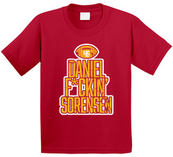 Daniel Sorensen Fcking Kc Kansas City Football Player Fan Toddler Youth Kids T Shirt