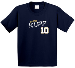 Cooper Kupp 10 Favorite Player Los Angeles R Football Fan Toddler Youth Kids T Shirt