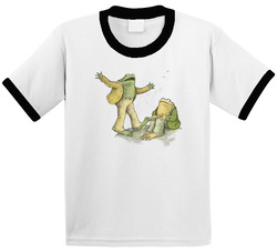 Frog And Toad Children's Kids Book Toddler Youth Kids T Shirt