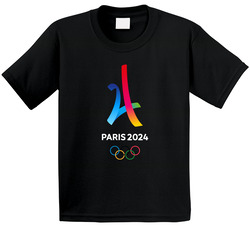 Paris 2024 Toddler Youth Kids T Shirt