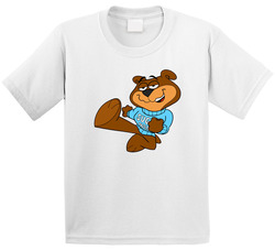 Sugar Bear Crisp Cereal Brand Mascot Foodie Toddler Youth Kids T Shirt
