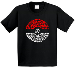 Pokemon Pokeball Got To Catch Em All Creature Silhouettes Fan Toddler Youth Kids T Shirt Pokemon Pokeball Got To Catch Em All Creature Silhouettes Fan Toddler Youth Kids T Shirt
