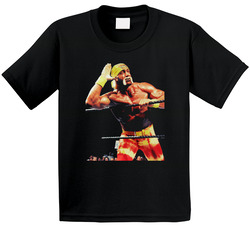 Hulk Hogan Hulkamania Wwe Wrestling Toddler Youth Kids T Shirt
