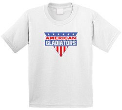 American Gladiators Retro 80s Tv Show Logo Fan Toddler Youth Kids T Shirt
