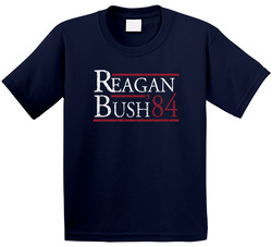 Reagan Bush 1984 Presidential Toddler Youth Kids T Shirt