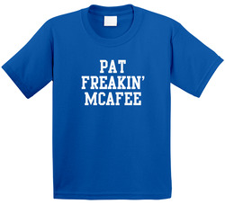 Pat Freakin' Mcafee Indianapolis Football Player Cool Fan Toddler Youth Kids T Shirt