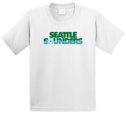 Seattle Sounders North American Soccer League Nasl Retro Team Logo Toddler Youth Kids T Shirt