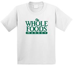 Whole Foods Market Grocery Store Company Logo Toddler Youth Kids T Shirt