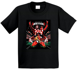 Welcome To Wrexham Reynolds Mcelhenney Soccer Fan Toddler Youth Kids T Shirt