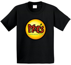 Moes Southwest Grill New York Restaurant Logo Toddler Youth Kids T Shirt