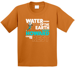 Xavien Howard Miami Water Covers 70 Percent Earth Football Toddler Youth Kids T Shirt