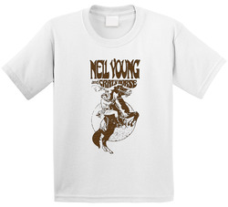 Neil Young Crazy Horse rock FRANK Toddler Youth Kids T Shirt
