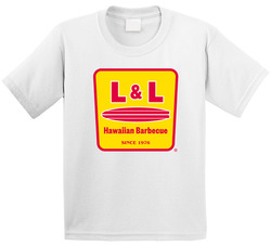 L&l Hawaiian Barbecue Favourite Food Toddler Youth Kids T Shirt